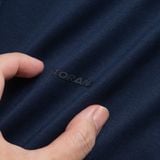  Áo polo trơn bo kẻ in logo Torano ngực GSTP845 