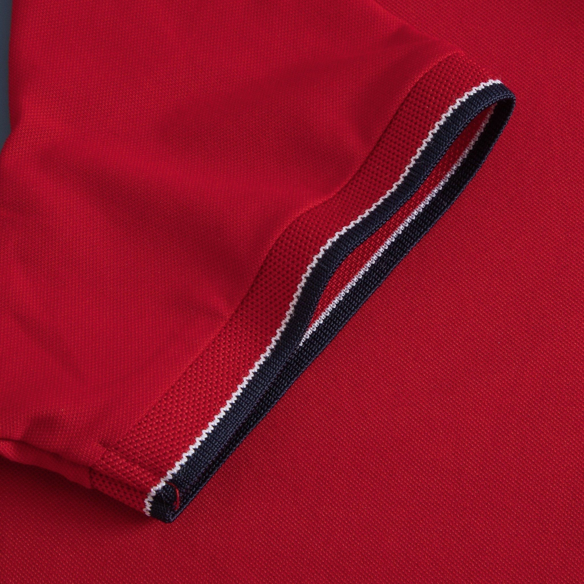  Áo polo trơn bo kẻ in logo Torano ngực GSTP845 