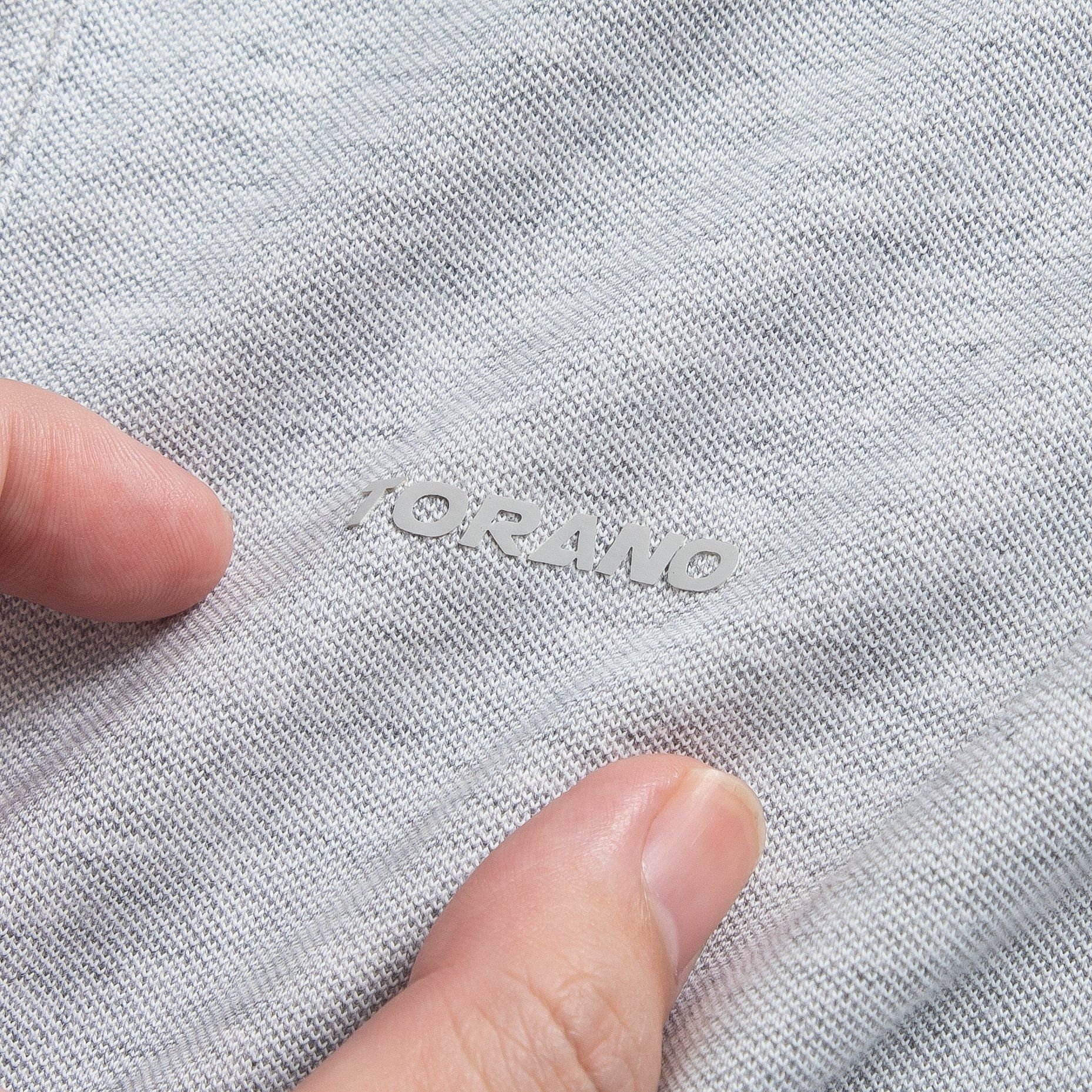  Áo polo trơn bo kẻ in logo Torano ngực GSTP845 