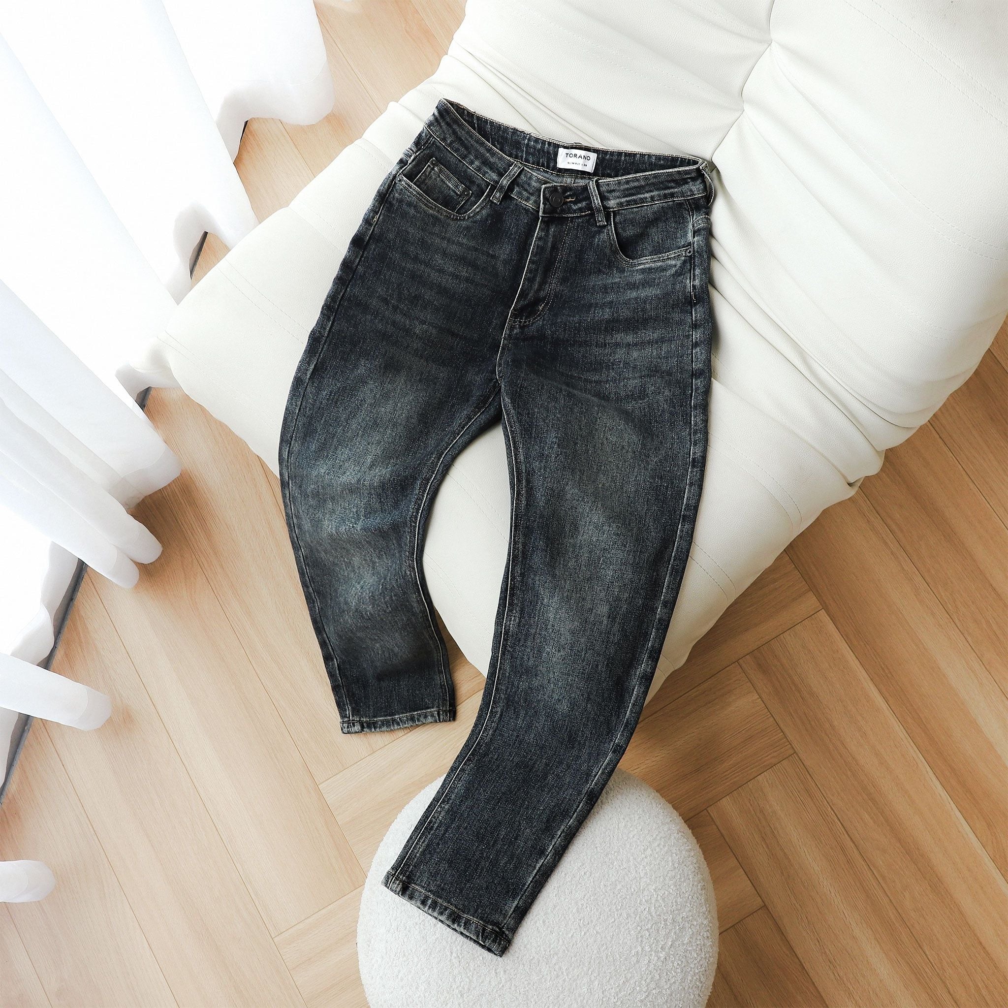  Quần Jeans basic slimfit GABJ301 