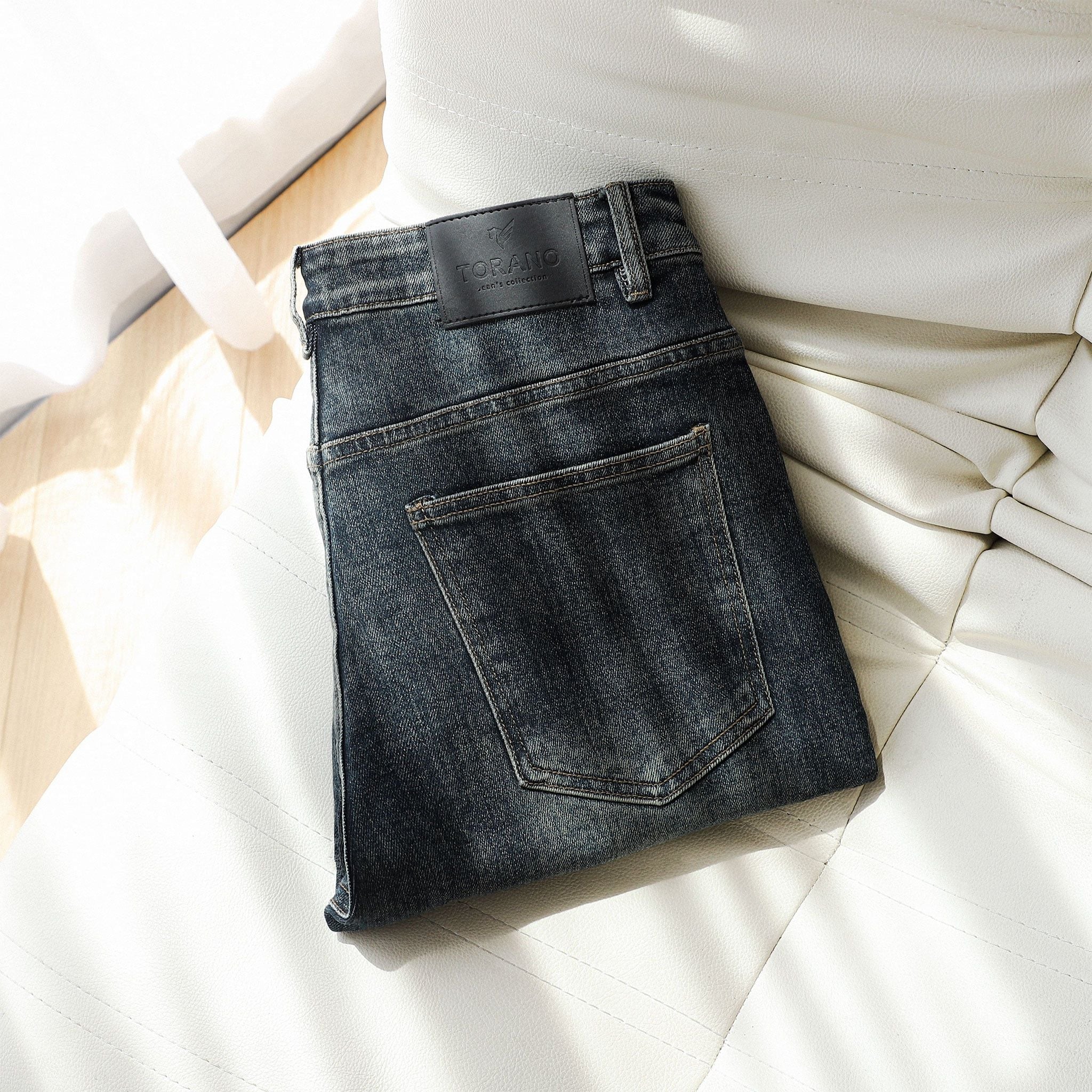  Quần Jeans basic slimfit GABJ301 