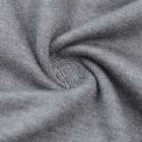  Áo len trơn cổ trụ thêu logo ngực GWTE824 