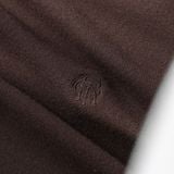  Áo len trơn cổ trụ thêu logo ngực GWTE824 