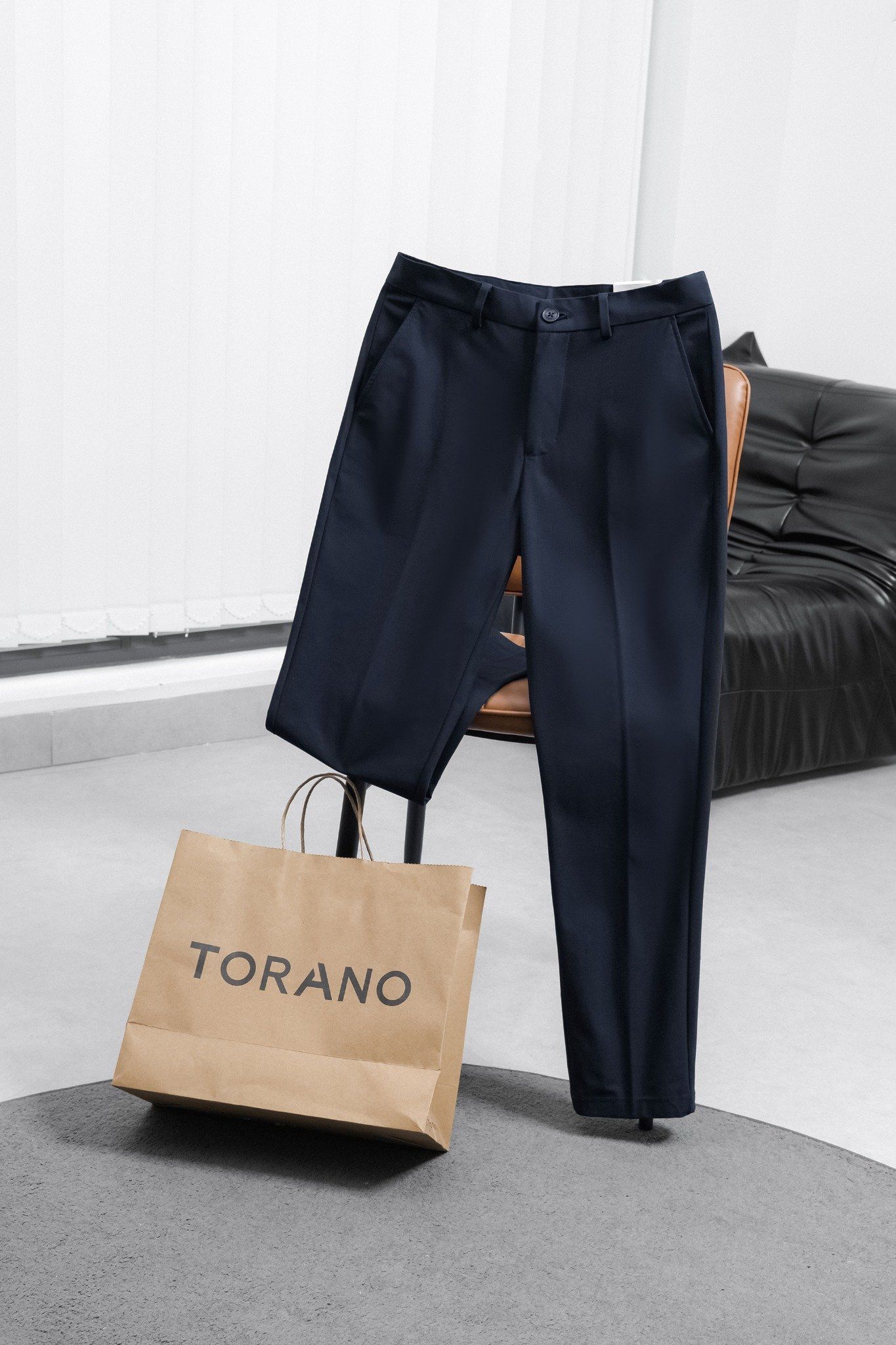  Quần kaki dài túi chéo basic slimfit GABK852 