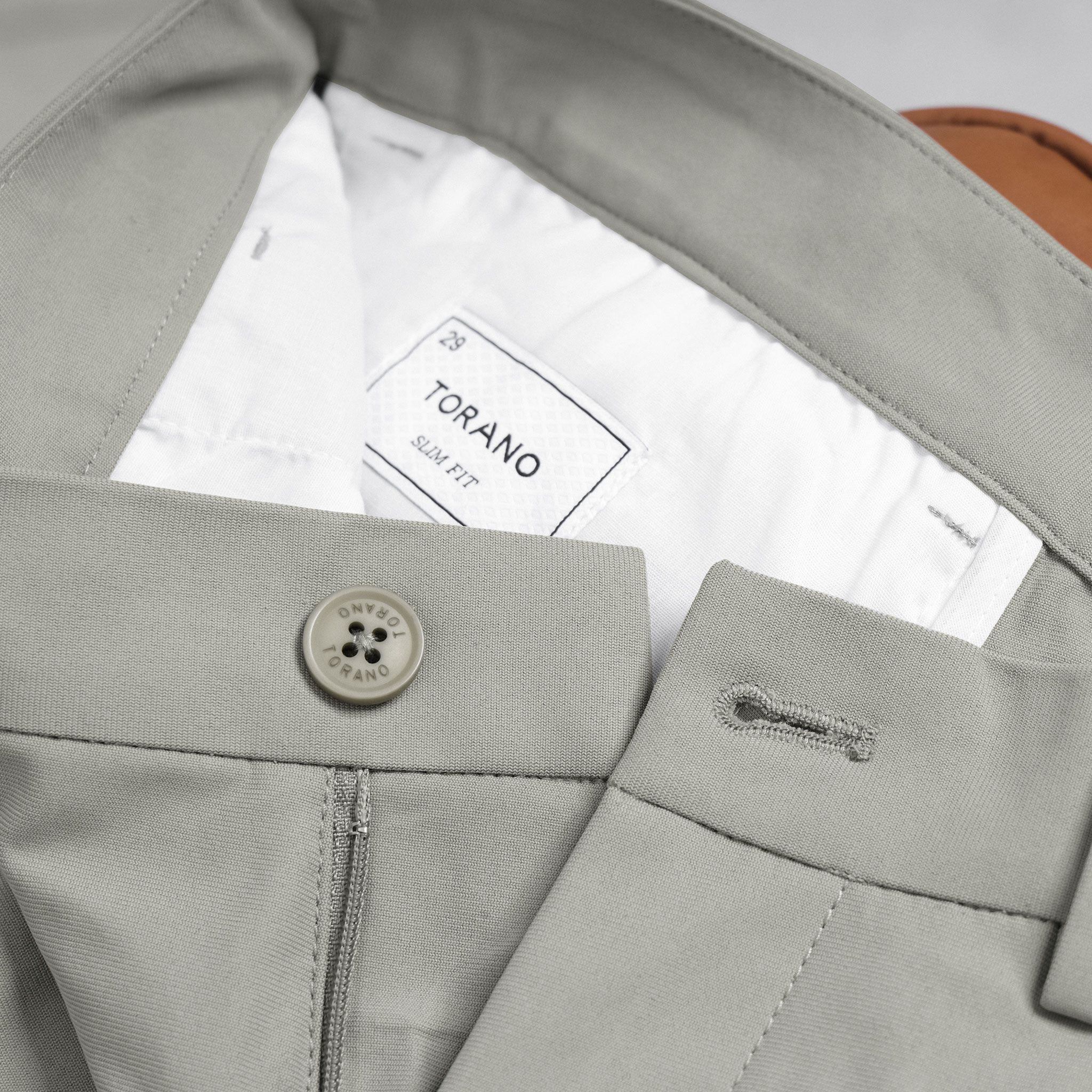  Quần kaki dài túi chéo basic slimfit GABK852 