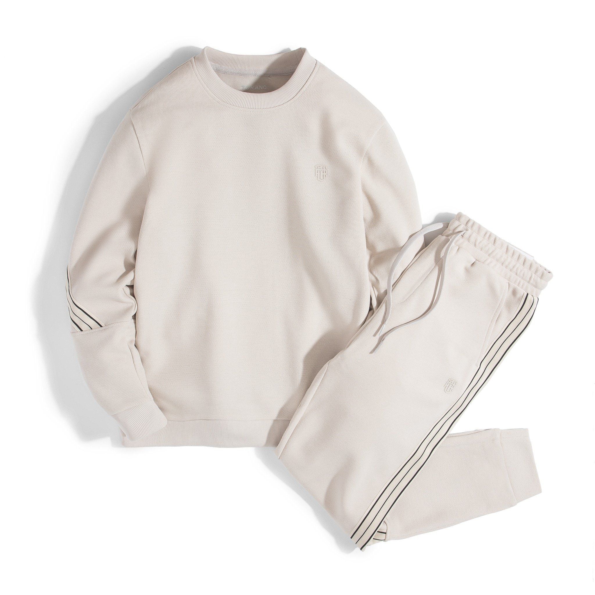  Áo nỉ bộ can phối tay GWTW901 - GWBS901 