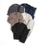  Áo nỉ bộ can phối tay GWTW901 - GWBS901 