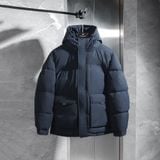  Áo khoác phao 3 lớp chần bông mũ liền GWCF303 