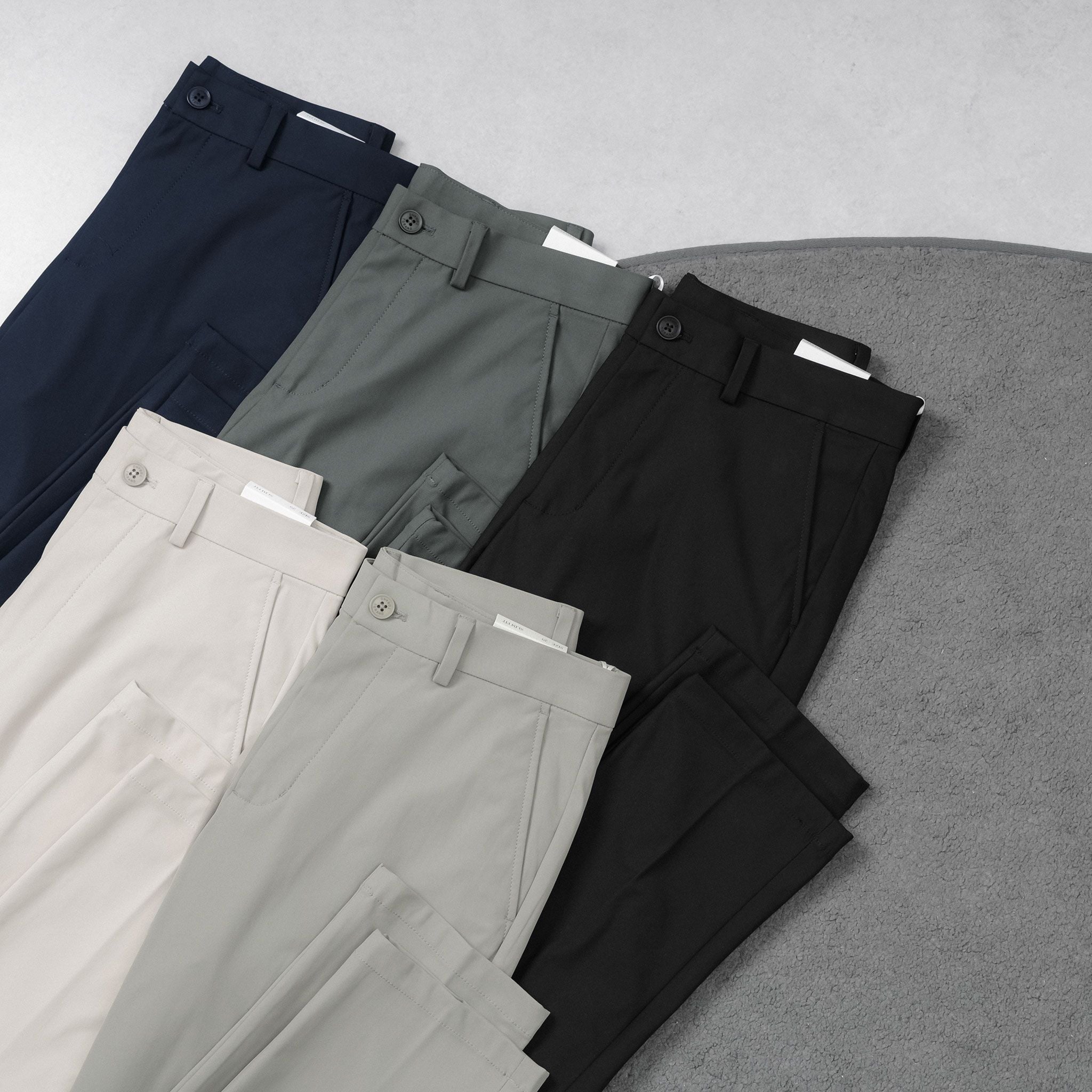  Quần kaki dài túi chéo basic slimfit GABK852 