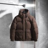  Áo khoác phao 3 lớp chần bông mũ liền GWCF303 