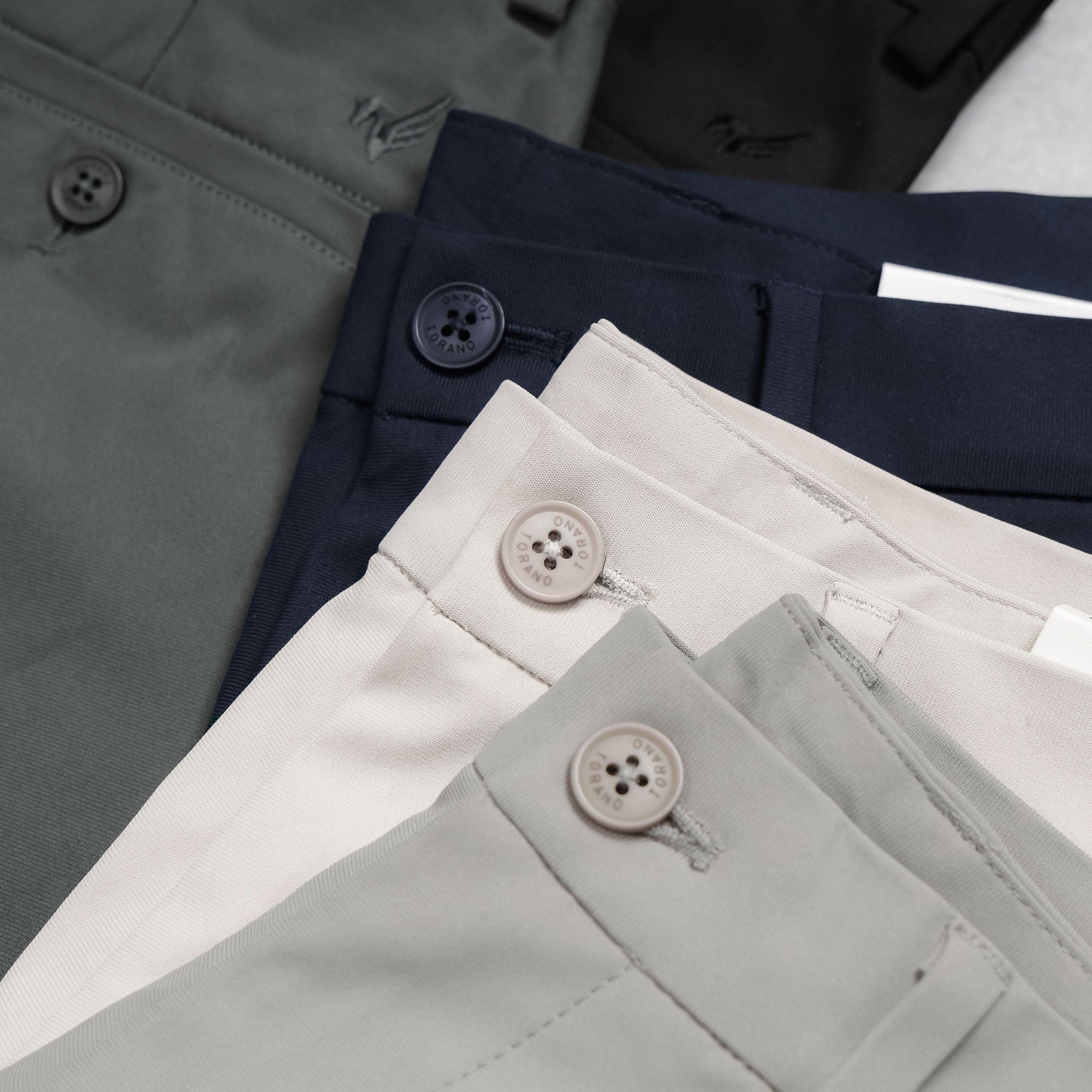  Quần kaki dài túi chéo basic slimfit GABK852 