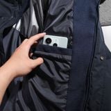  Áo khoác phao 3 lớp chần bông mũ liền GWCF303 