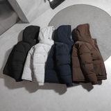  Áo khoác phao 3 lớp chần bông mũ liền GWCF303 