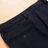  Quần âu regularfit trơn túi chéo thêu logo GABT891 