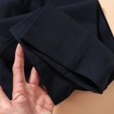  Quần âu regularfit trơn túi chéo thêu logo GABT891 