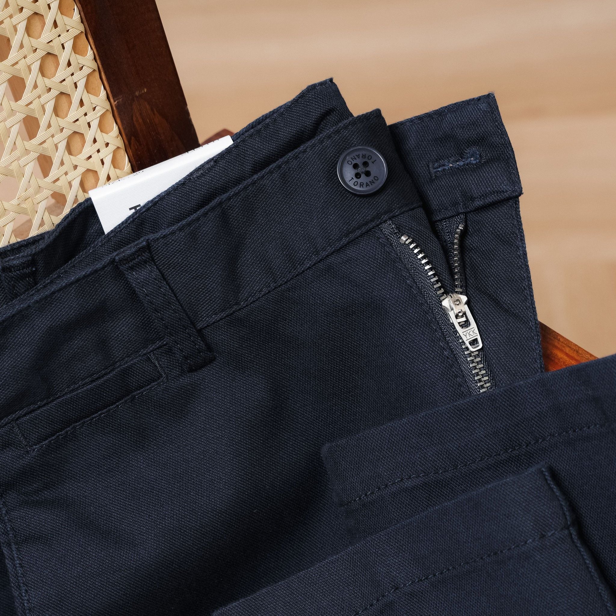  Quần kaki dài túi chéo basic slimfit GABK841 