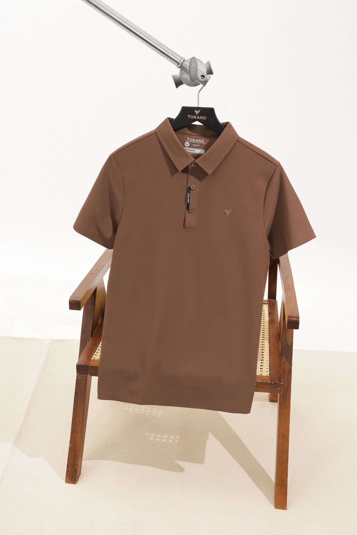  Áo polo seamless trơn bo kẻ GSTP871 