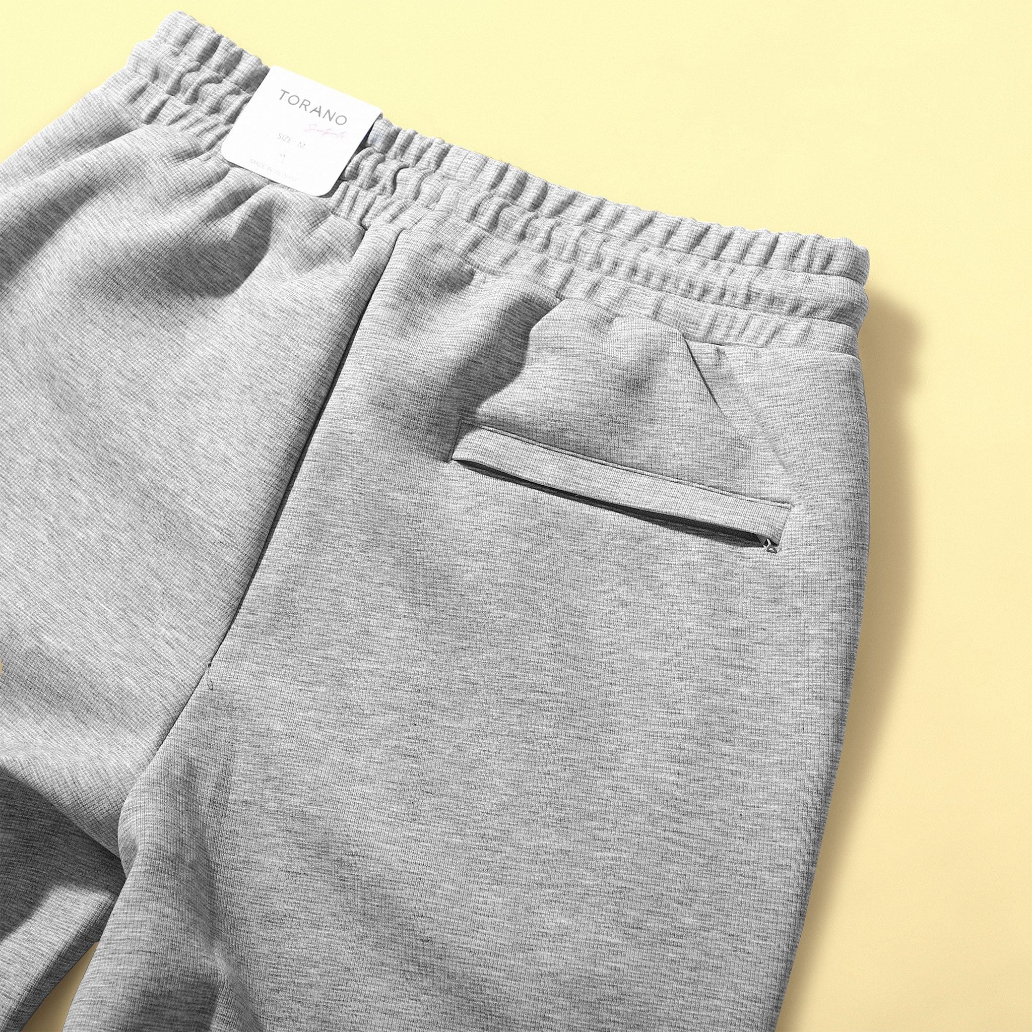  Quần nỉ bộ trơn basic regularfit túi chéo GWCS502 - GWBS502 