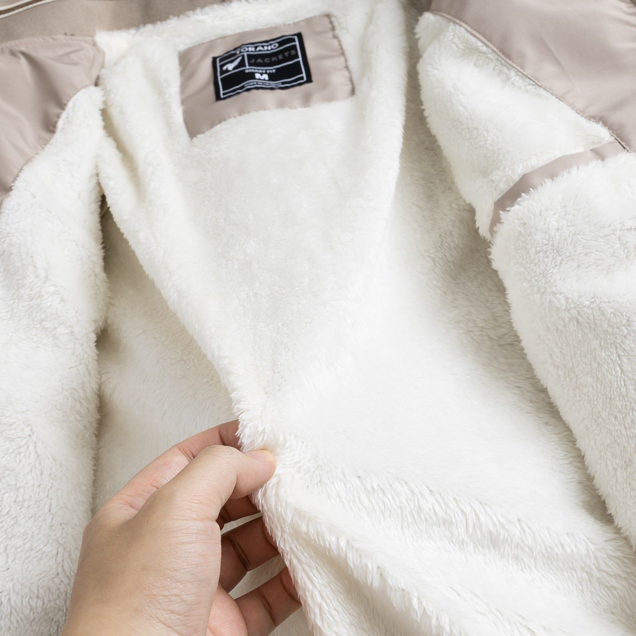  Áo khoác 2 lớp lót lông GWCU055 