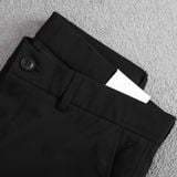  Quần âu slimfit trơn cạp luồn chun thêu logo GABT503 