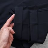  Quần âu slimfit trơn cạp luồn chun thêu logo GABT503 