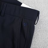  Quần âu slimfit trơn cạp luồn chun thêu logo GABT503 