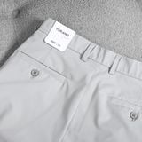  Quần âu slimfit trơn cạp luồn chun thêu logo GABT503 