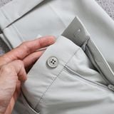  Quần âu slimfit trơn cạp luồn chun thêu logo GABT503 