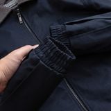  Áo khoác khaki 2 lớp túi khóa thêu logo ngực GWCJ901 