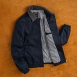  Áo khoác khaki 2 lớp túi khóa thêu logo ngực GWCJ901 