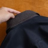  Áo khoác khaki 2 lớp túi khóa thêu logo ngực GWCJ901 