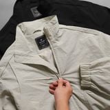  Áo khoác gió 2 lớp relaxedfit cổ cao logo thêu GWCW805 