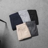  Quần âu slimfit trơn cạp chun gấu LV GABT892 