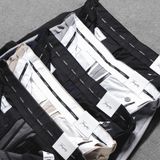  Quần âu slimfit trơn cạp chun gấu LV GABT892 