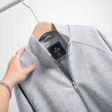  Áo khoác nỉ bộ cổ cao thêu logo ngực GWCS502 - GWBS502 