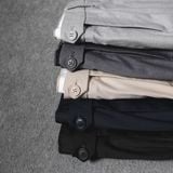  Quần âu slimfit trơn cạp chun gấu LV GABT892 