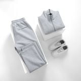  Quần nỉ bộ trơn basic regularfit túi chéo GWCS502 - GWBS502 