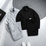  Áo khoác nỉ bộ cổ cao thêu logo ngực GWCS502 - GWBS502 