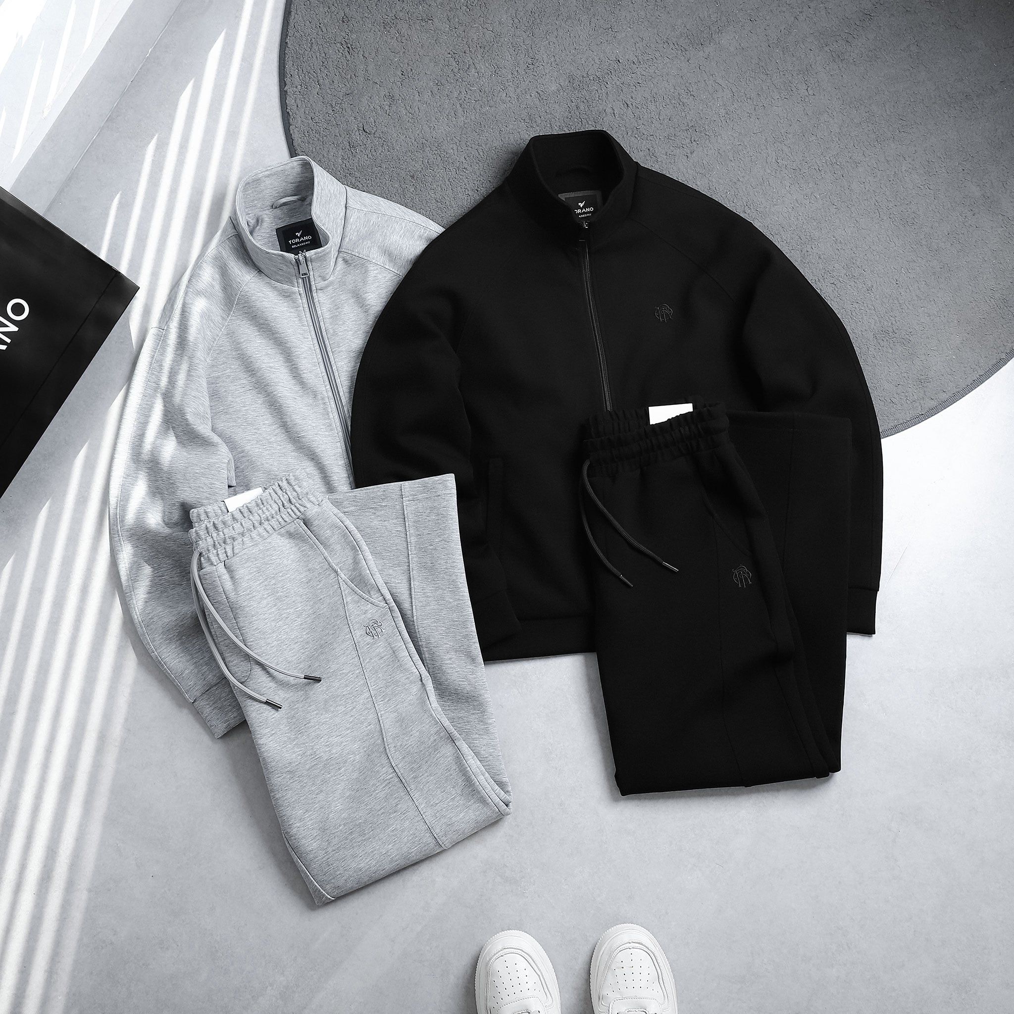  Áo khoác nỉ bộ cổ cao thêu logo ngực GWCS502 - GWBS502 