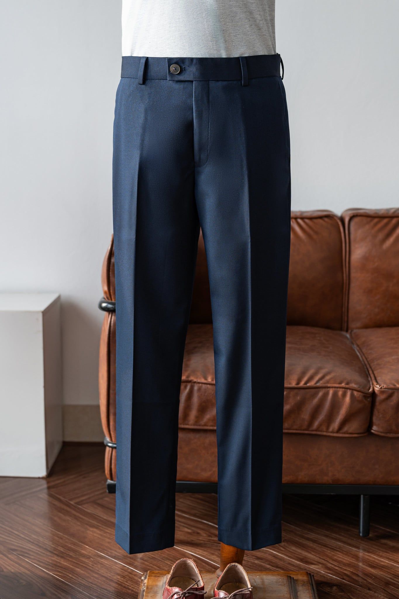  Quần âu regular cạp lót in logo GABT003 