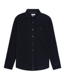  Sơ mi dài tay nhung tăm regularfit thêu logo ngực GATB301 