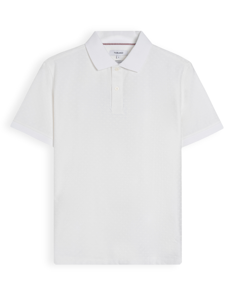  Áo polo trơn vải họa tiết GSTP651 