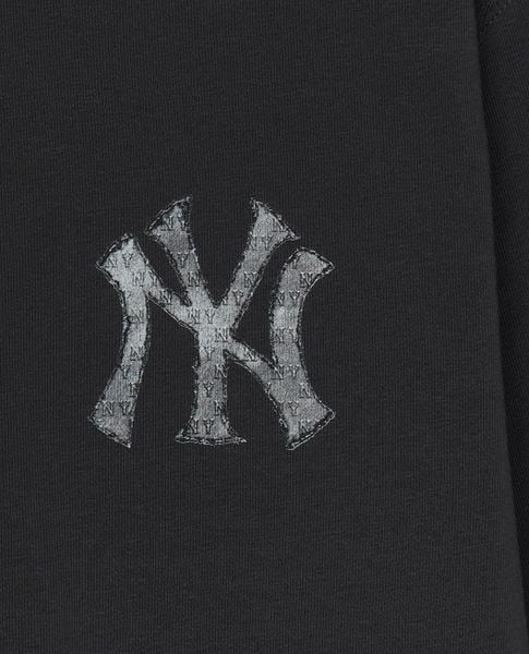  Sweater MLB Mono Denim Xám 3AMTM0851 