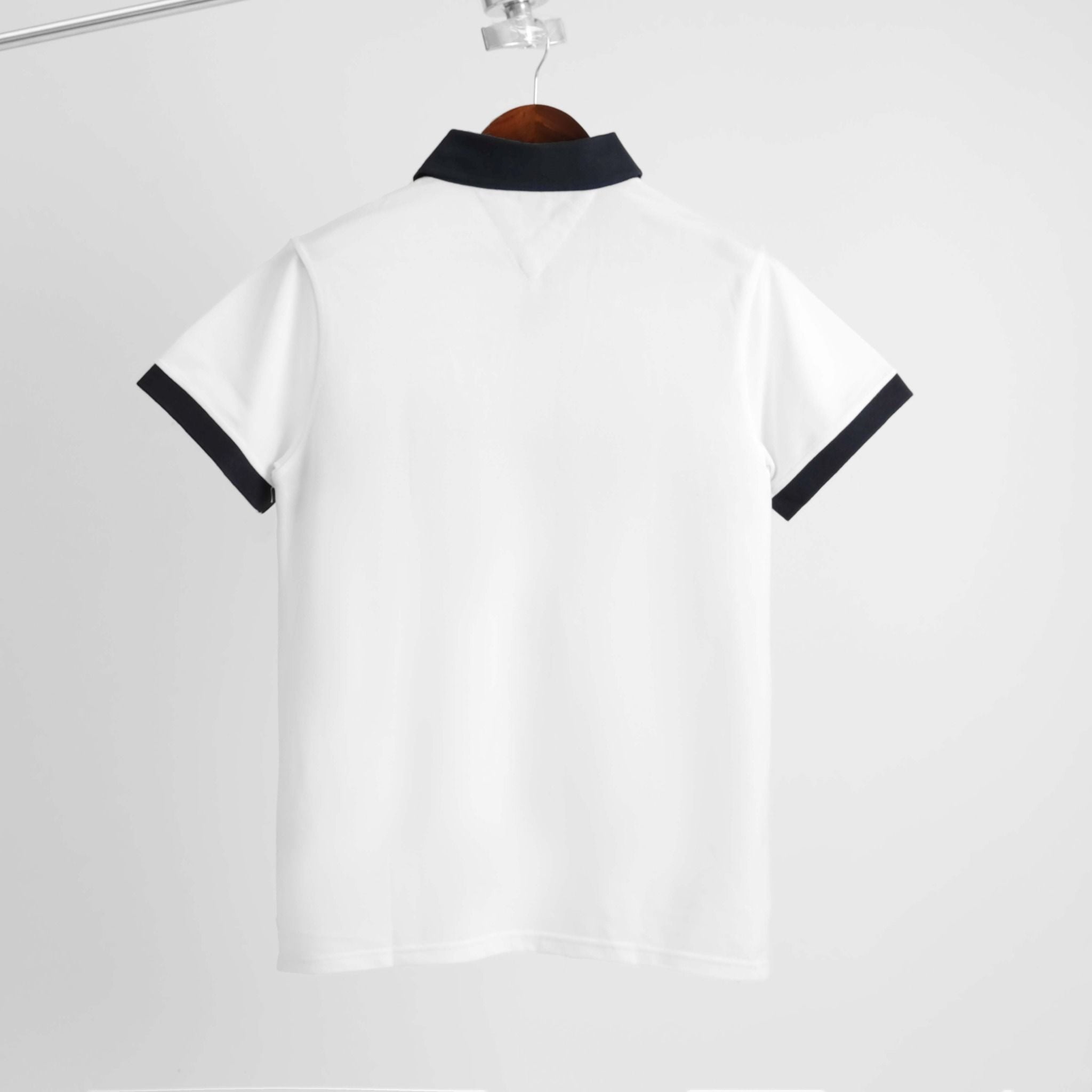  Áo Polo Tommy Hilfiger- Slim Fit Essential Flag Polo White | 78J3127 110 Hàng Chính Hãng 