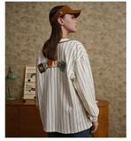  SALE - Áo New Era Jersey Tay Dài Kem Sọc Nâu Hàng Chính Hãng | 13789278 