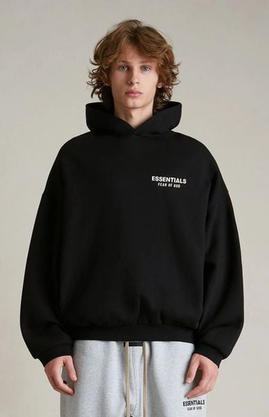  Hoodie Fear of God ESSENTIALS Black Fleece Hàng Chính Hãng 