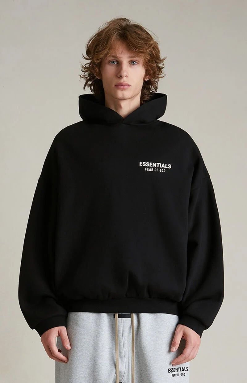  Hoodie Fear of God ESSENTIALS Black Fleece Hàng Chính Hãng 