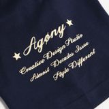  Áo Thun Agony Story LEGEND Basketball Bear Season 2025 Màu Xanh Navy Hàng Chính Hãng 