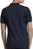  Polo Adidas 3 Sọc Logo Chữ Màu Navy Hàng Chính Hãng EJ0925 