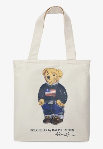  Túi Canvas Polo Bear Tote Bag Nam Nữ Hàng Chính Hãng | Fox Sneaker 
